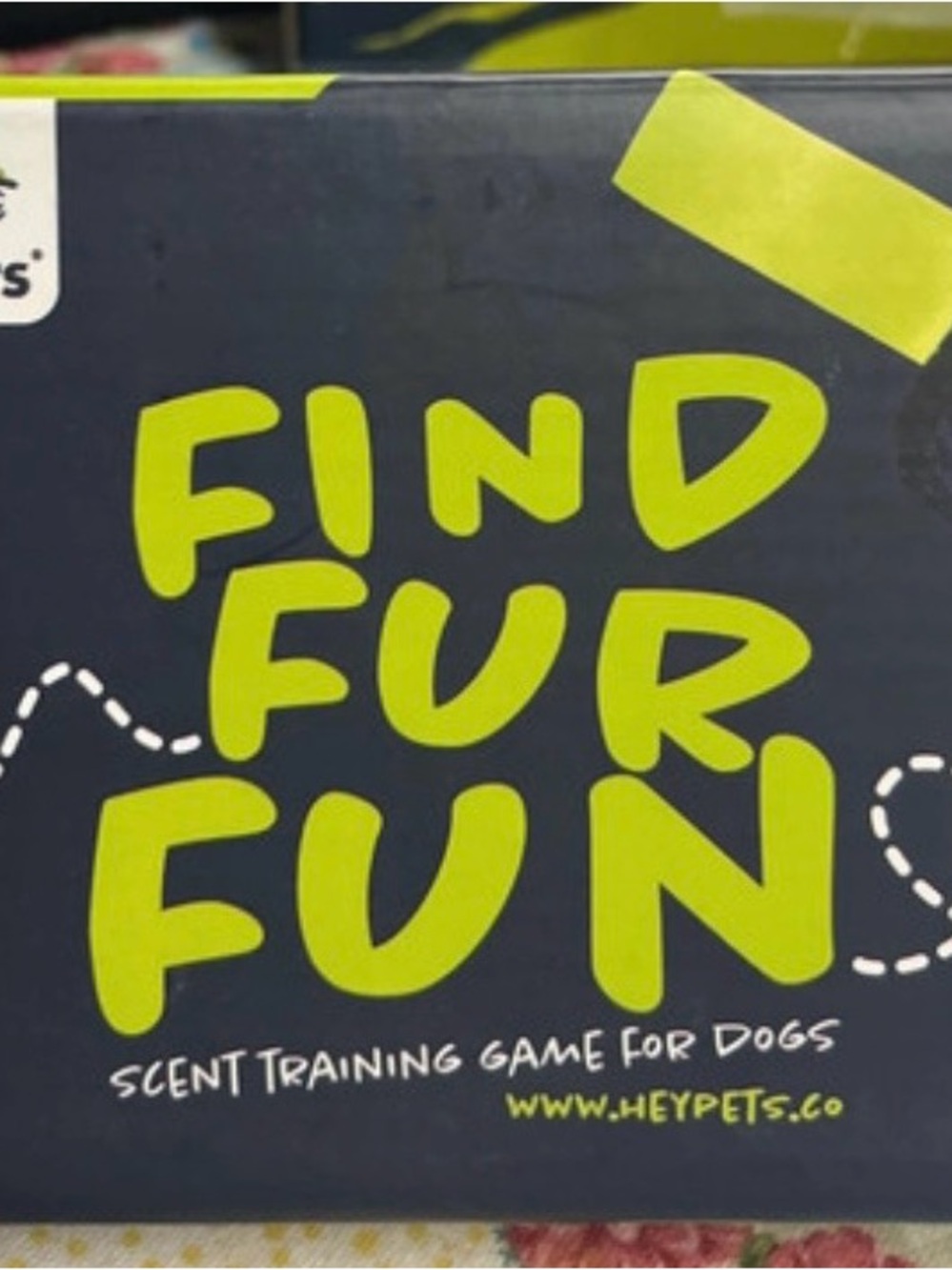 Find Fur Fun Scent Training Game for Dogs - Lime Green